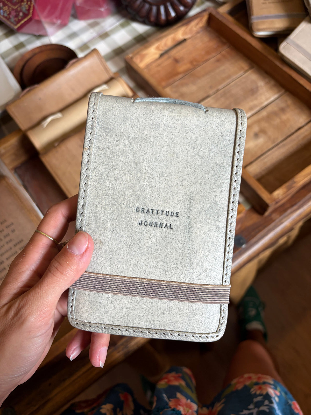 Leather Journal - mini