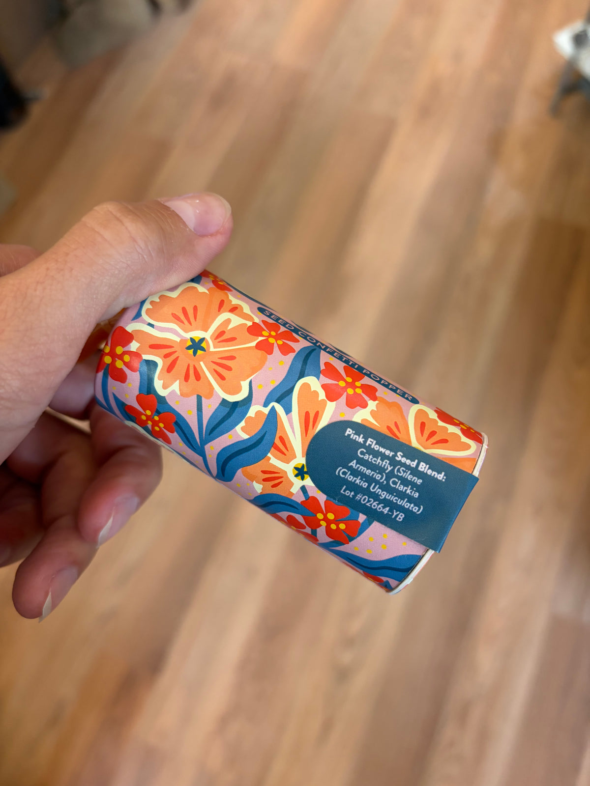 Seed Confetti Poppers