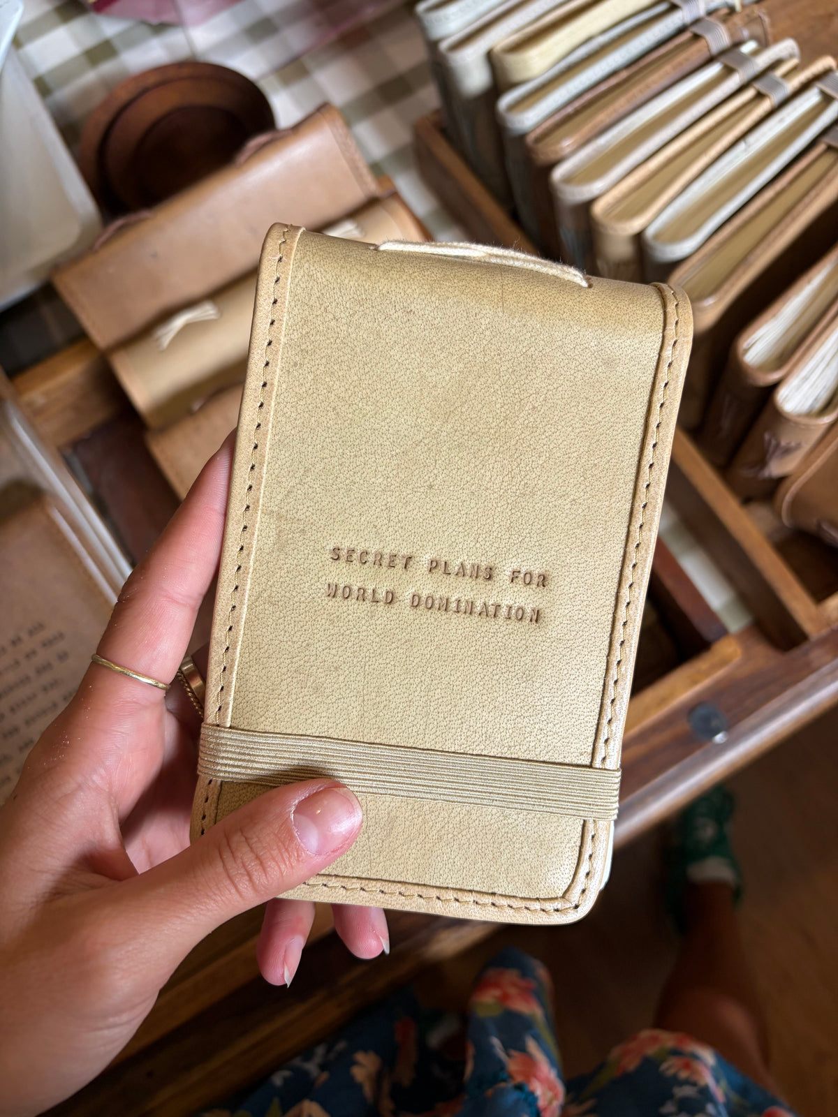 Leather Journal - mini