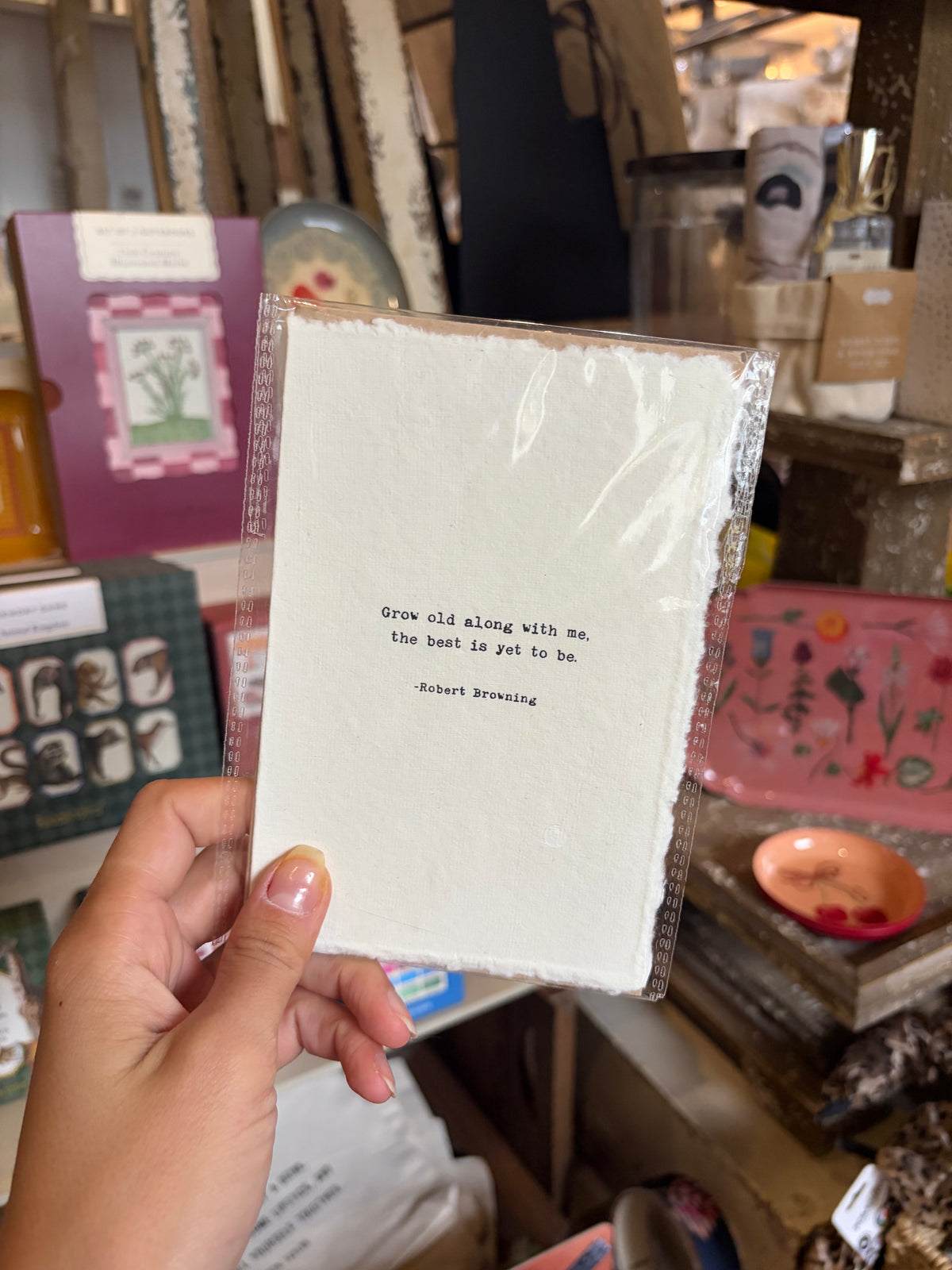 Deckled Greeting Card with Envelope