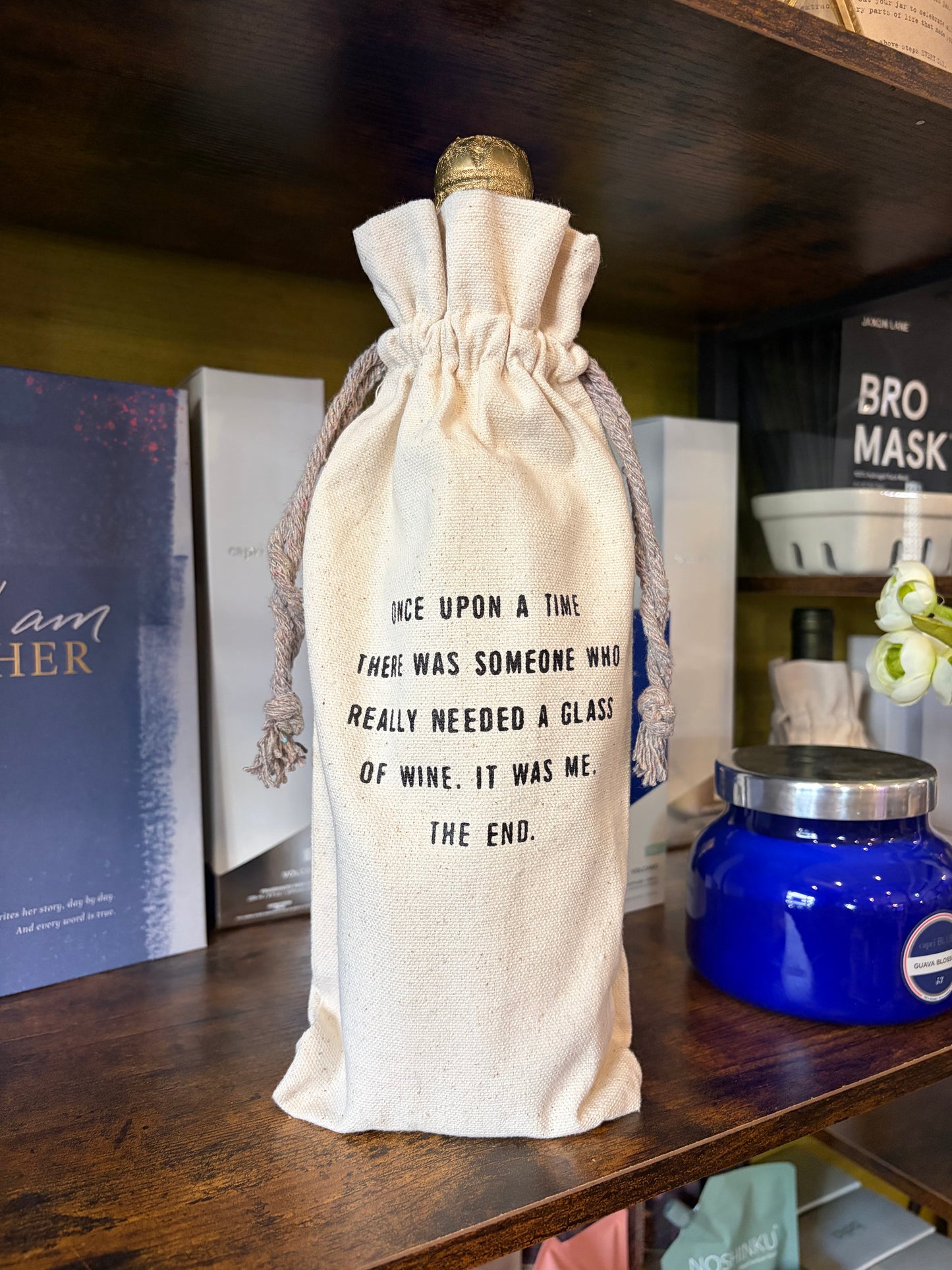 Canvas Wine Bag