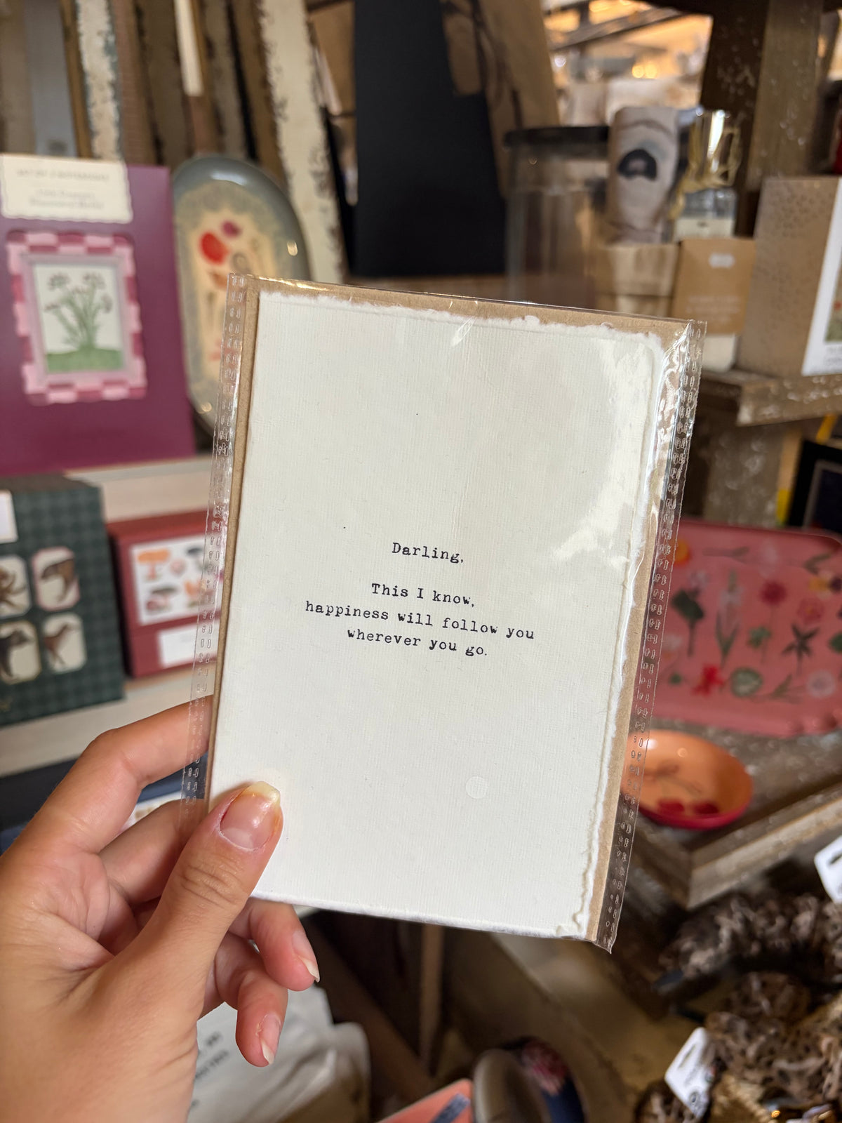 Deckled Greeting Card with Envelope