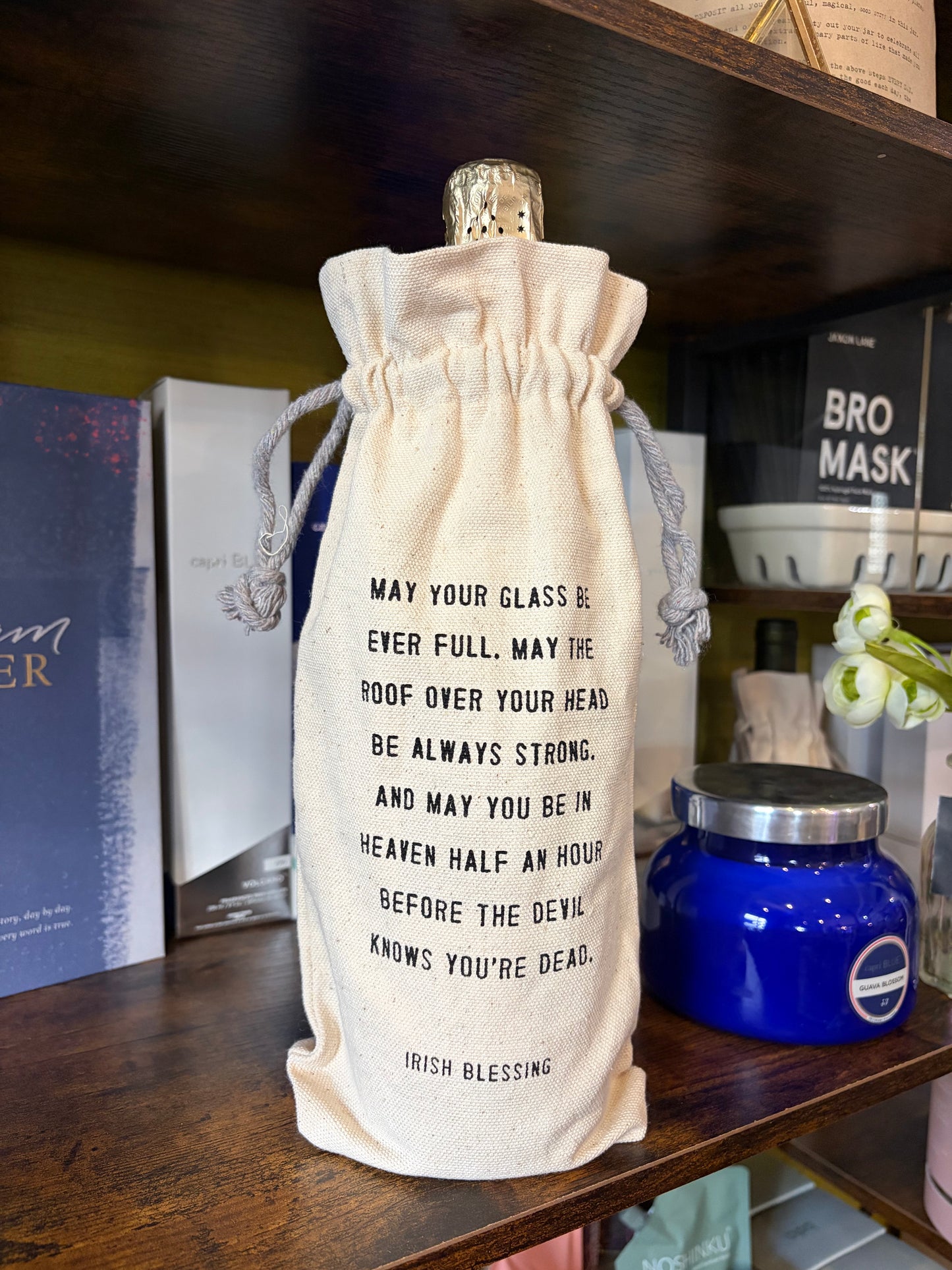 Canvas Wine Bag