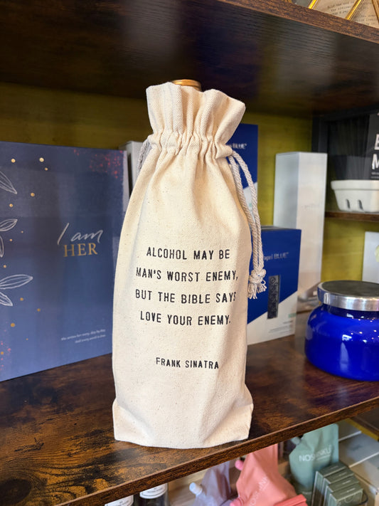 Canvas Wine Bag