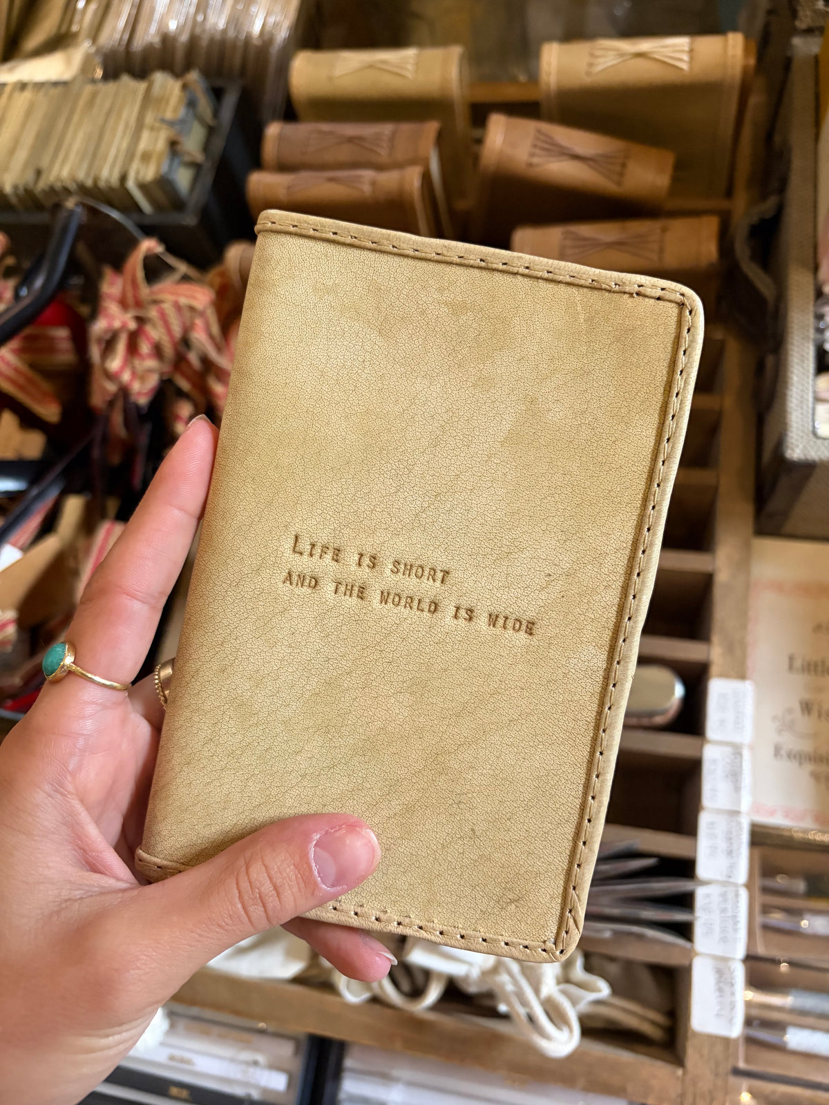 Leather Passport Holder
