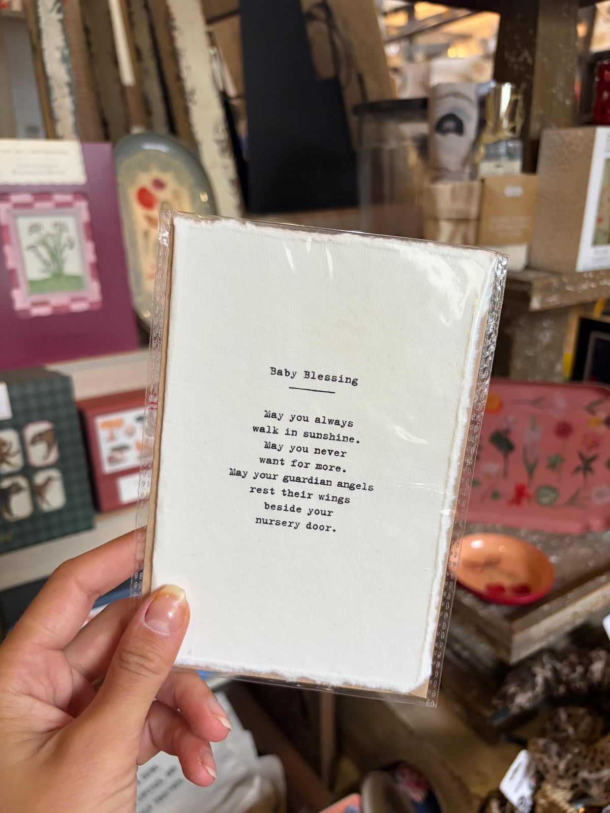Deckled Greeting Card with Envelope
