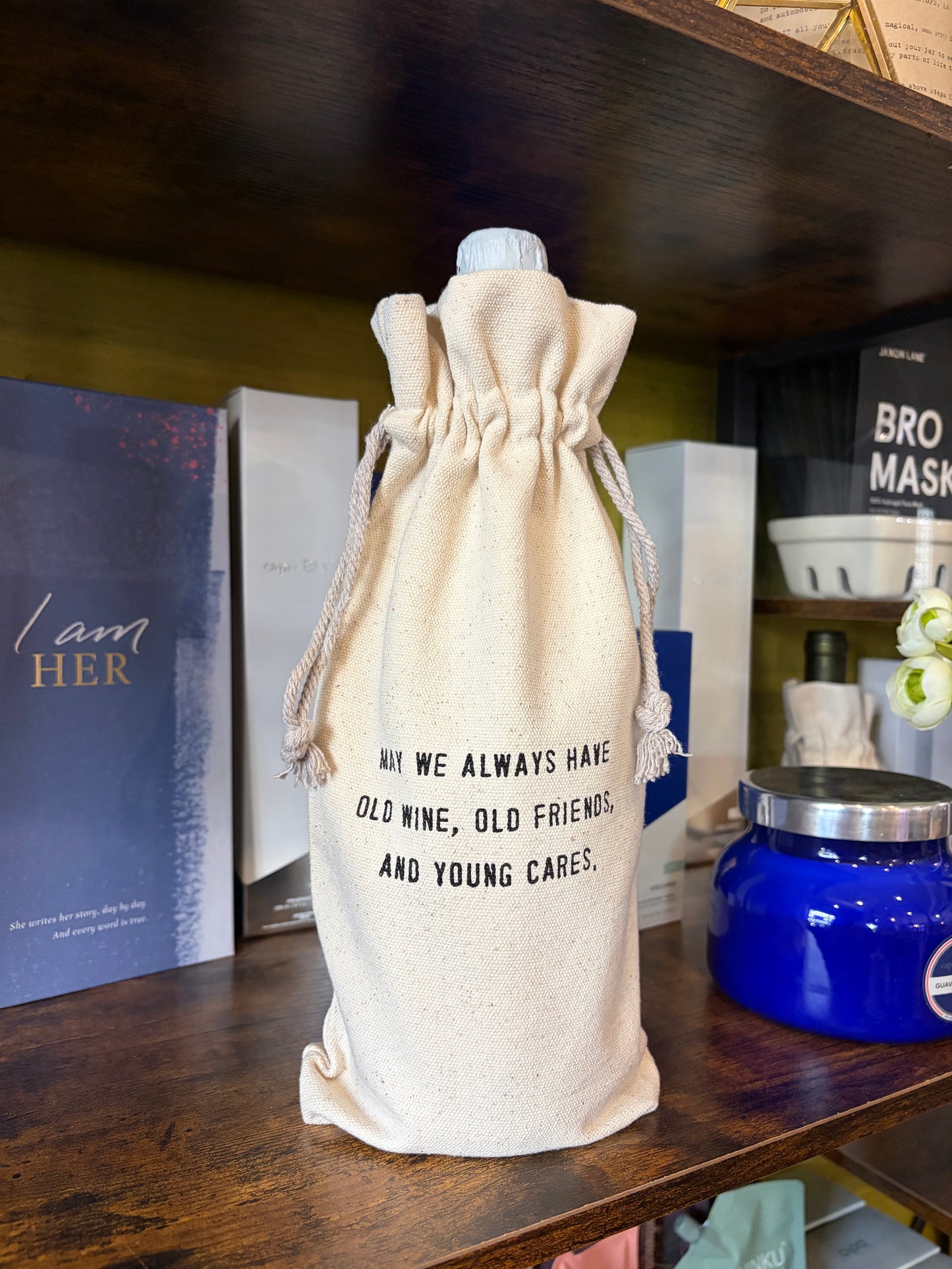 Canvas Wine Bag