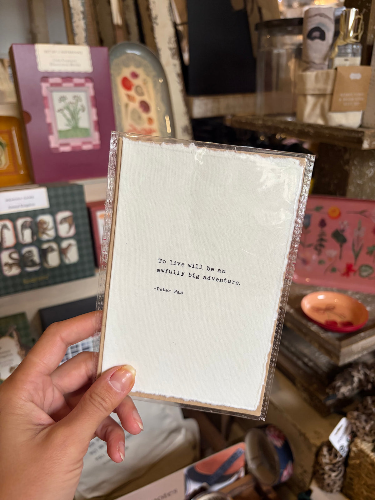 Deckled Greeting Card with Envelope