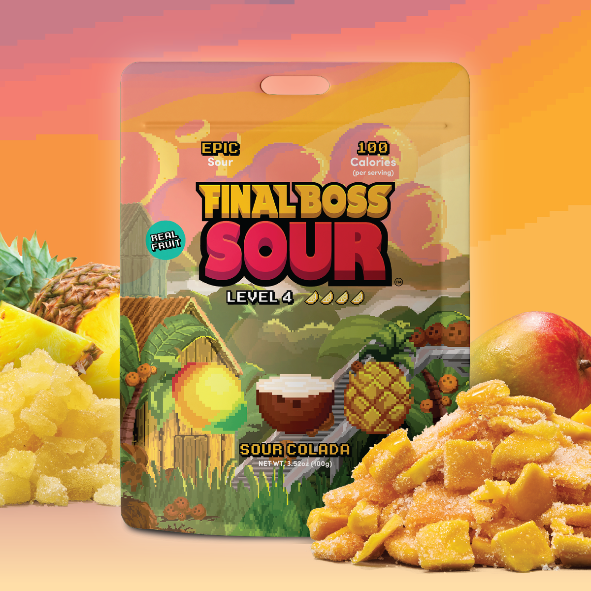 Final Boss Sour - 100g bag