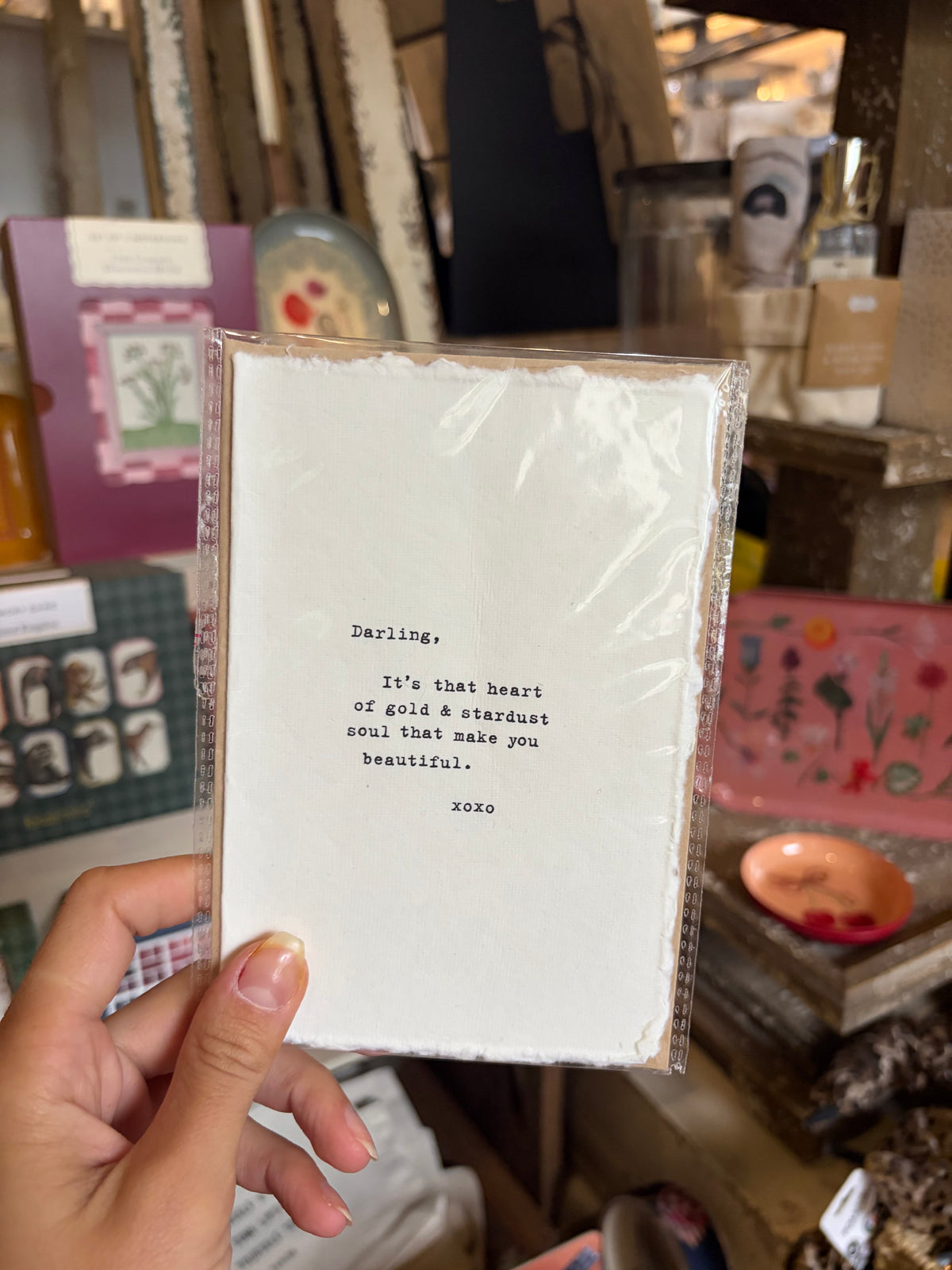 Deckled Greeting Card with Envelope