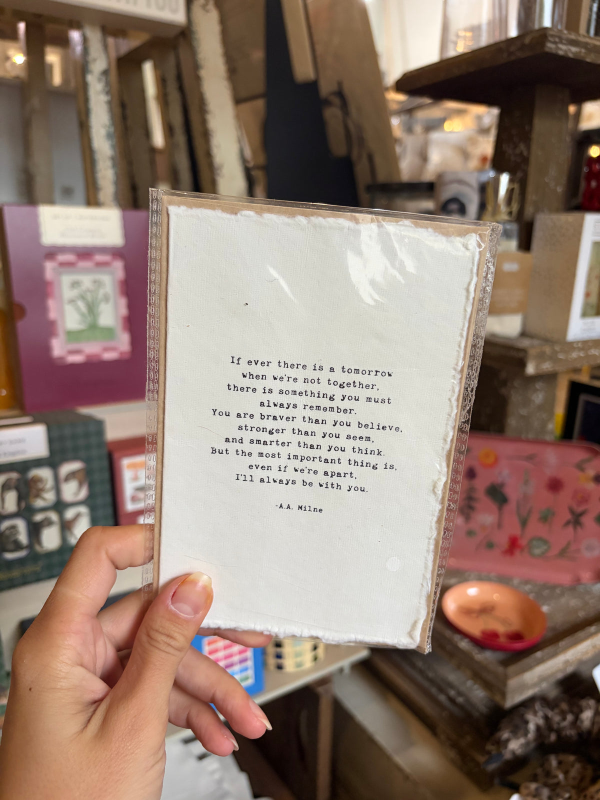 Deckled Greeting Card with Envelope