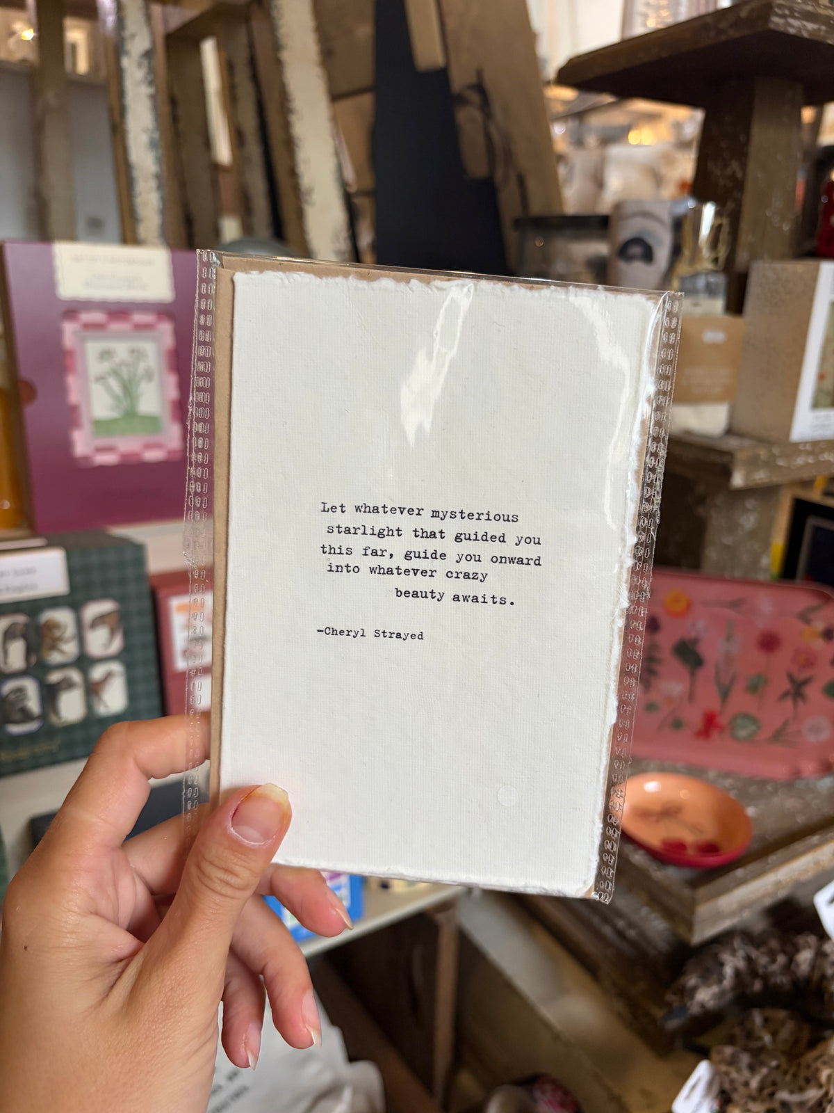 Deckled Greeting Card with Envelope