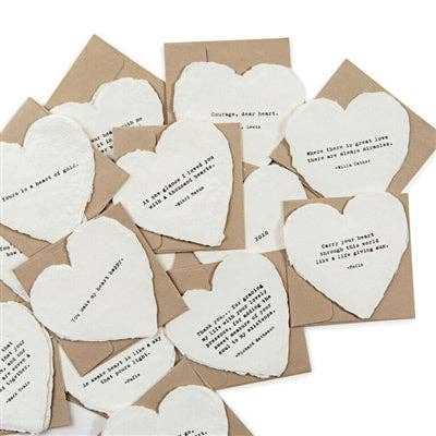 Heart Shaped Card with Envelope