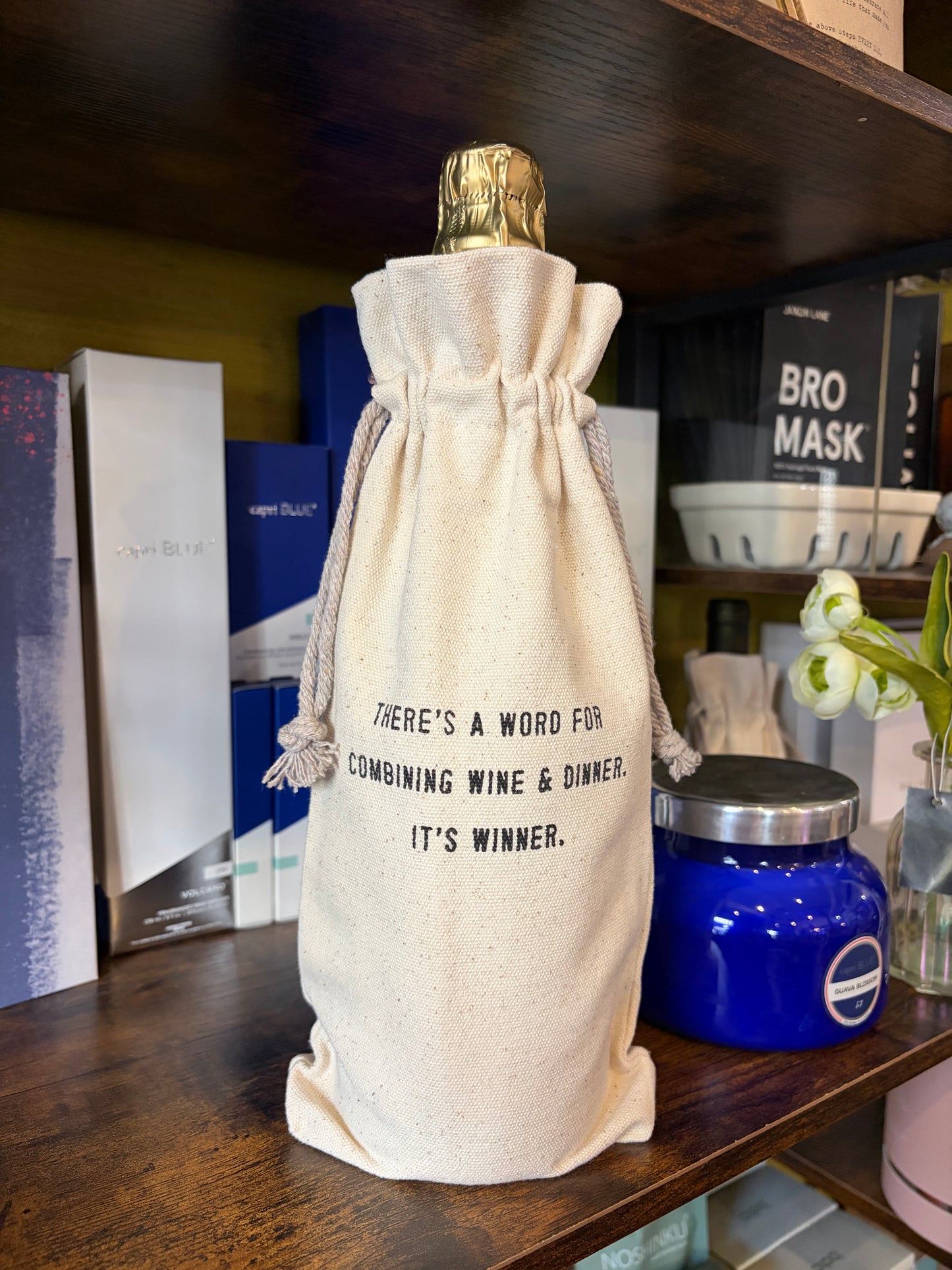 Canvas Wine Bag