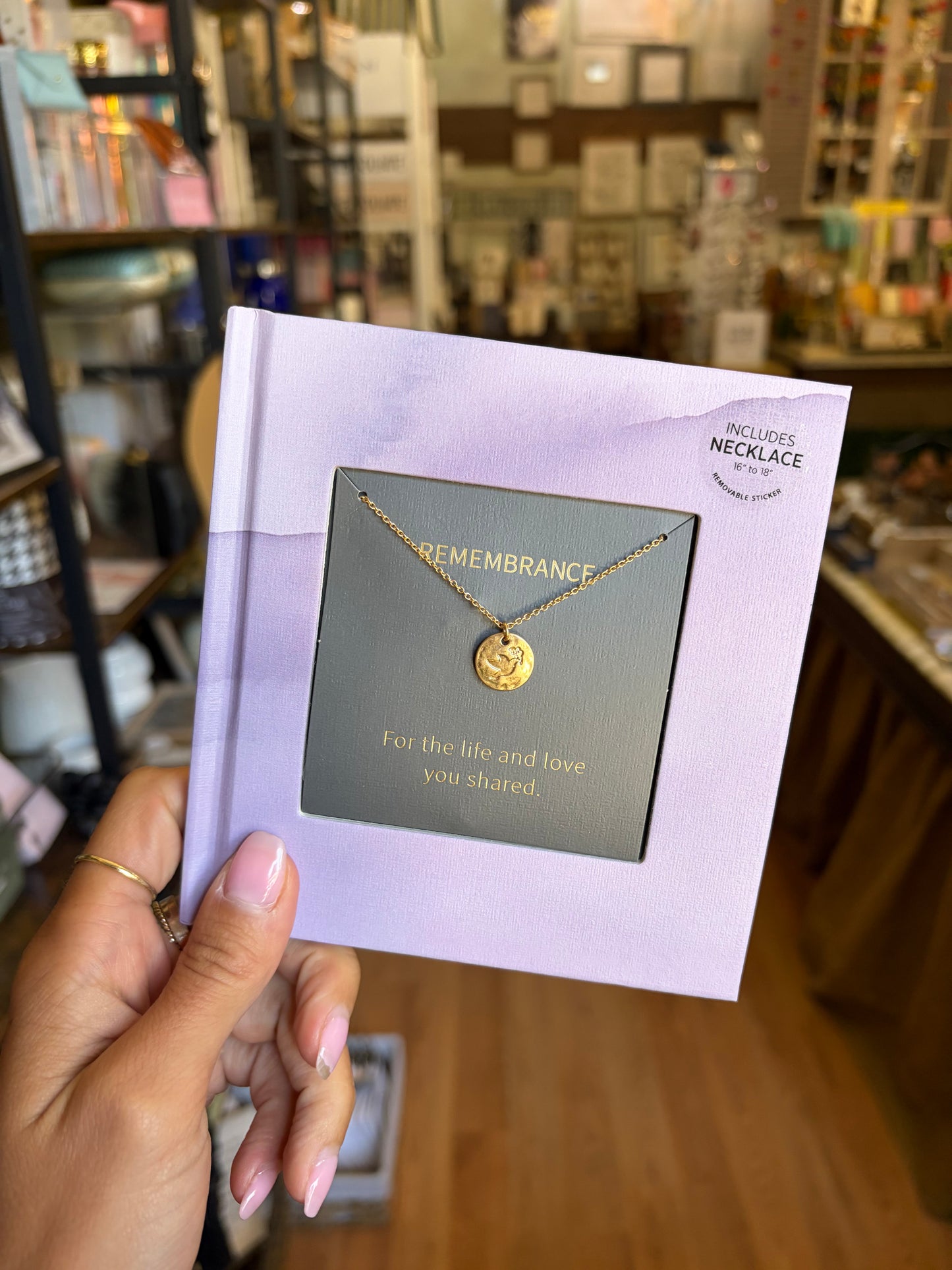 Book with Necklace