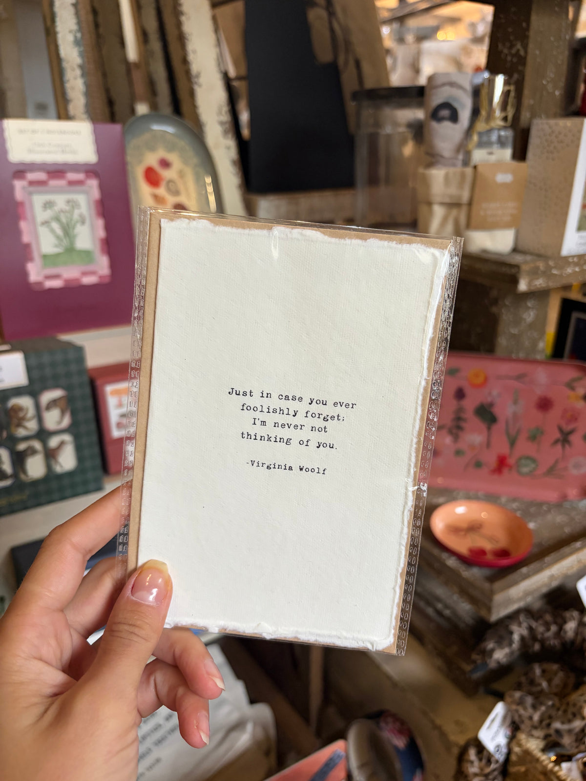 Deckled Greeting Card with Envelope