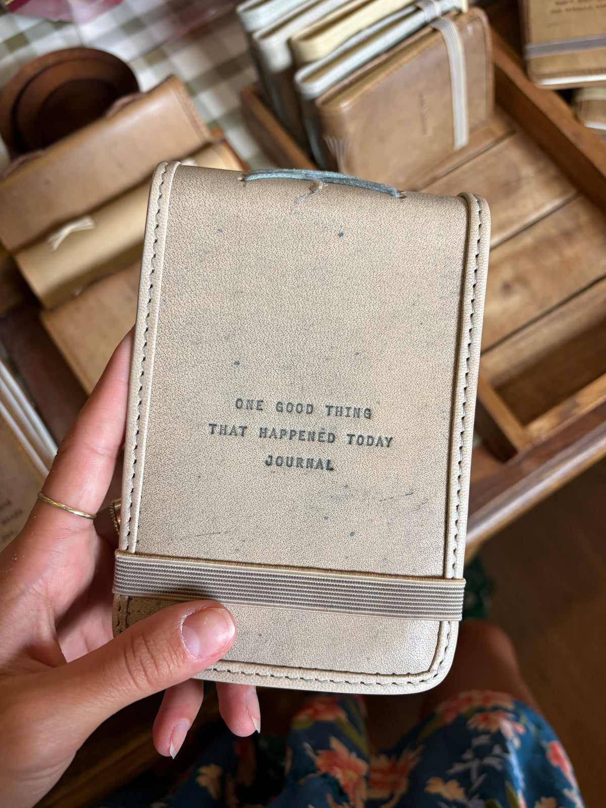 Leather Journal - mini
