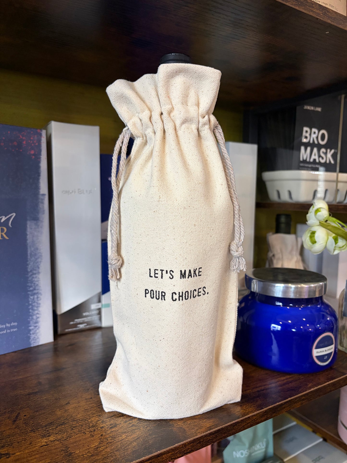 Canvas Wine Bag