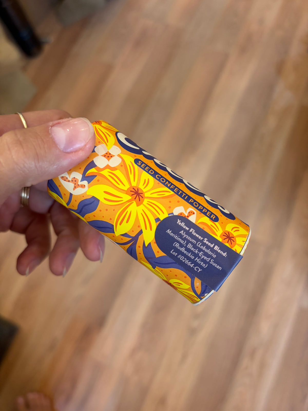 Seed Confetti Poppers
