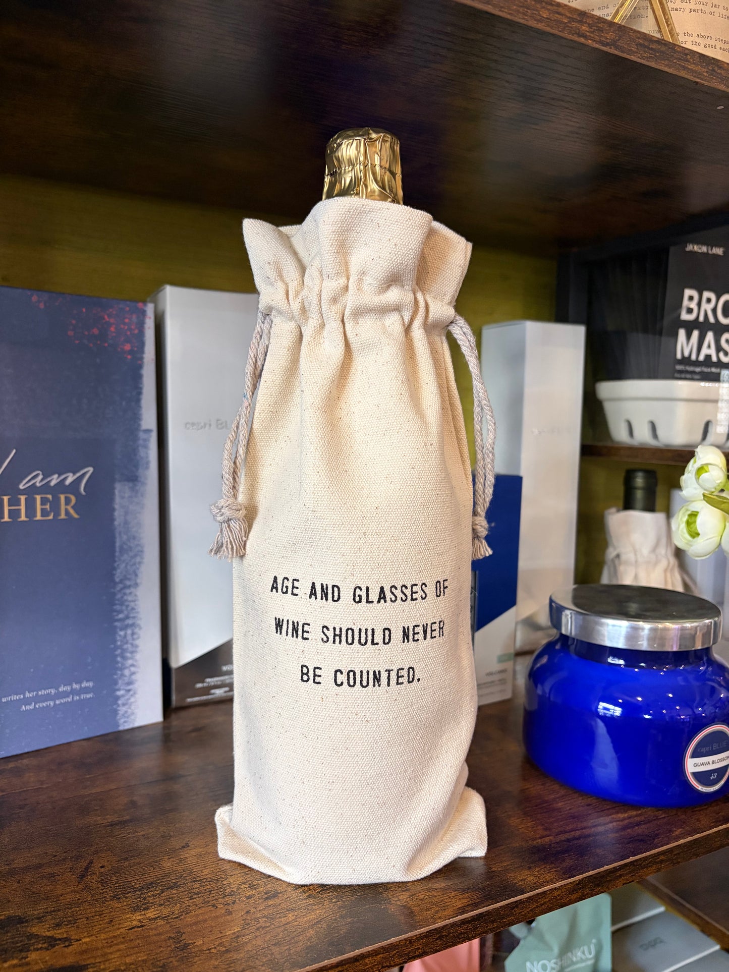 Canvas Wine Bag