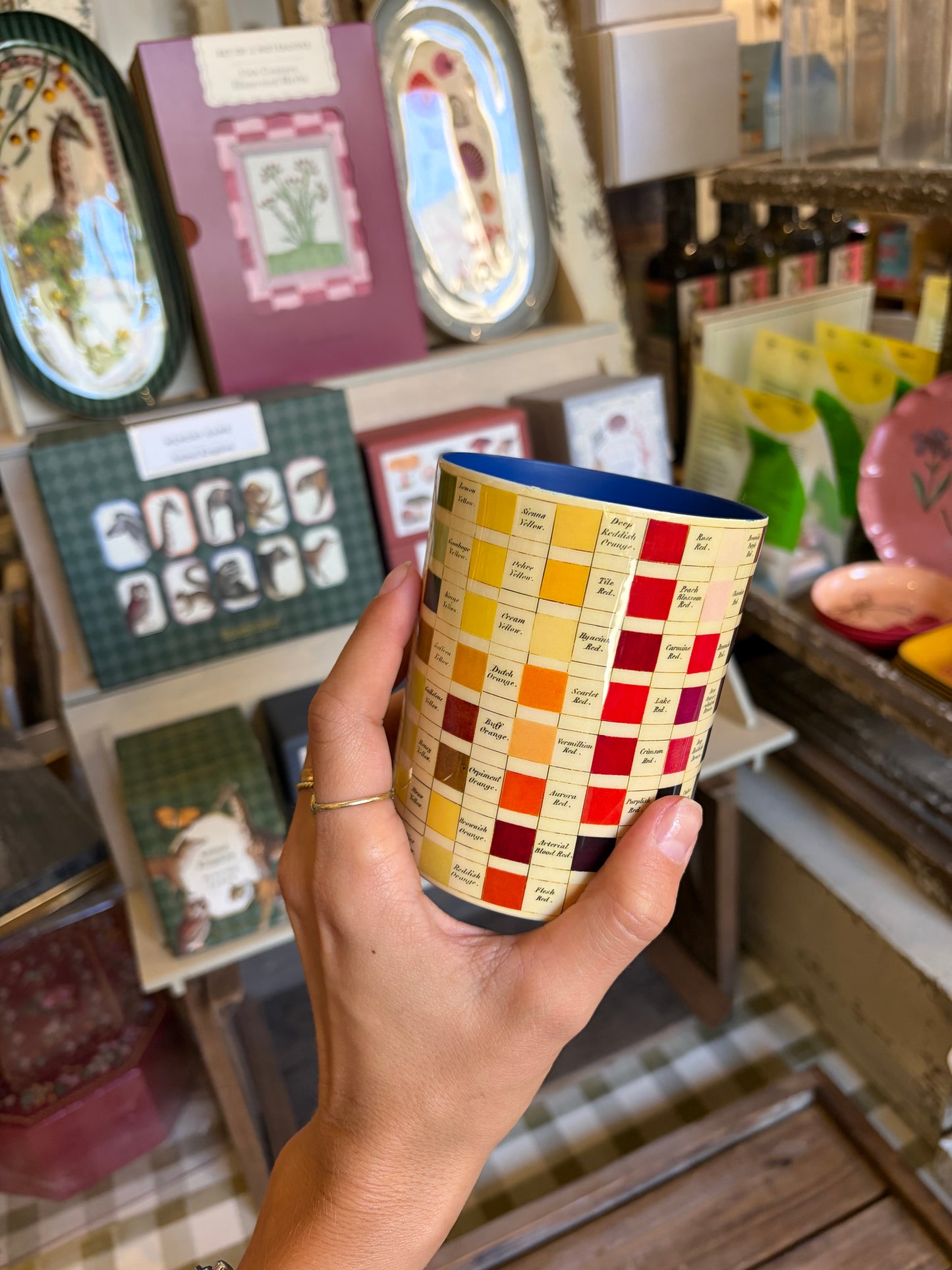 Enamel Everything Pot - Werner's Nomenclature of Colours