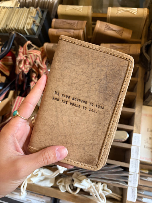 Leather Passport Holder