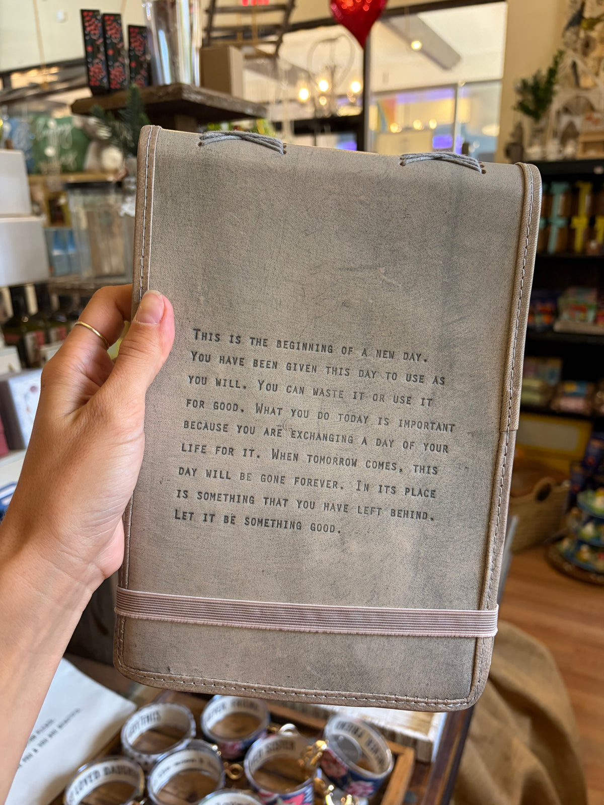 Leather Journal - large