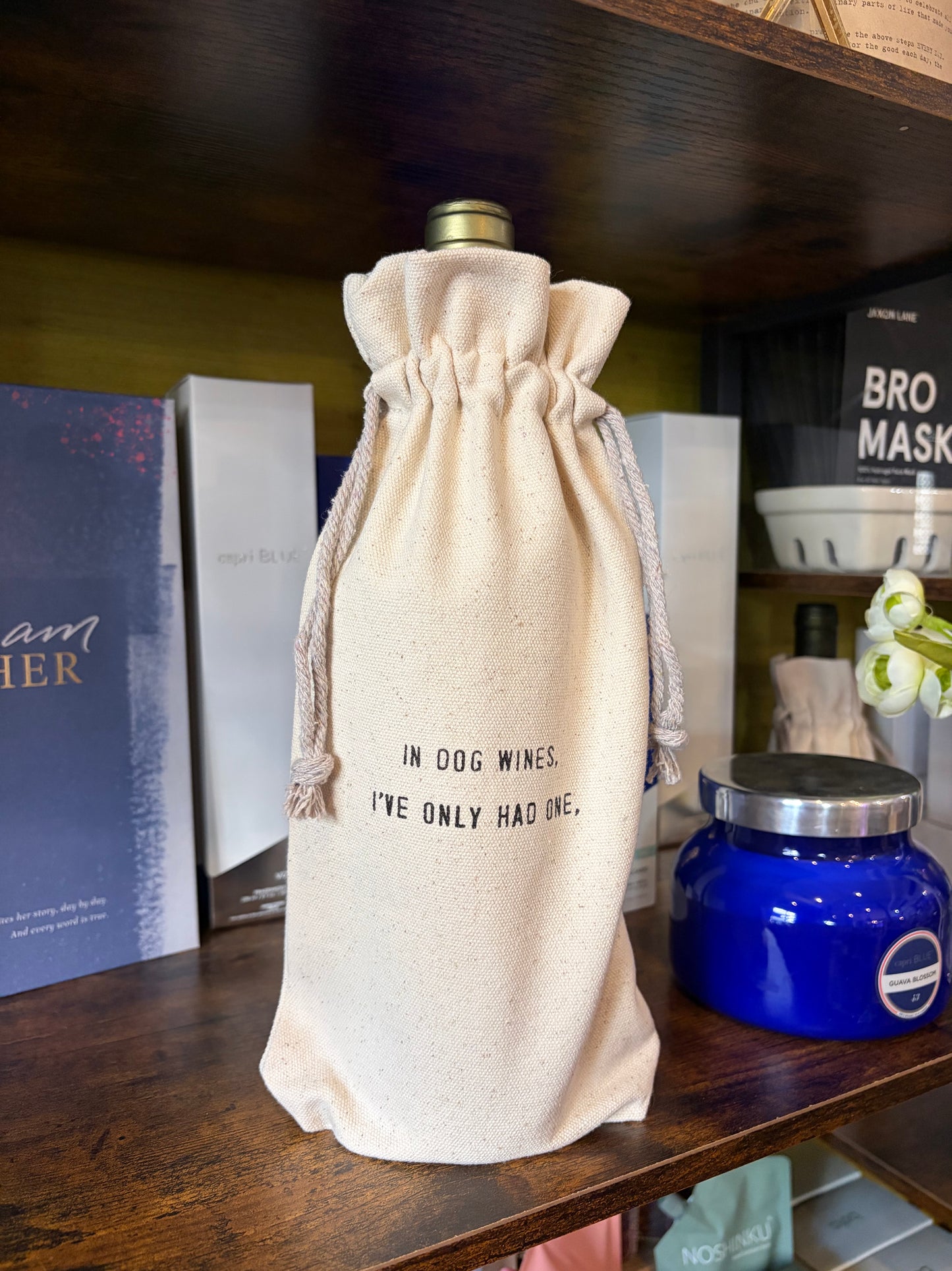 Canvas Wine Bag