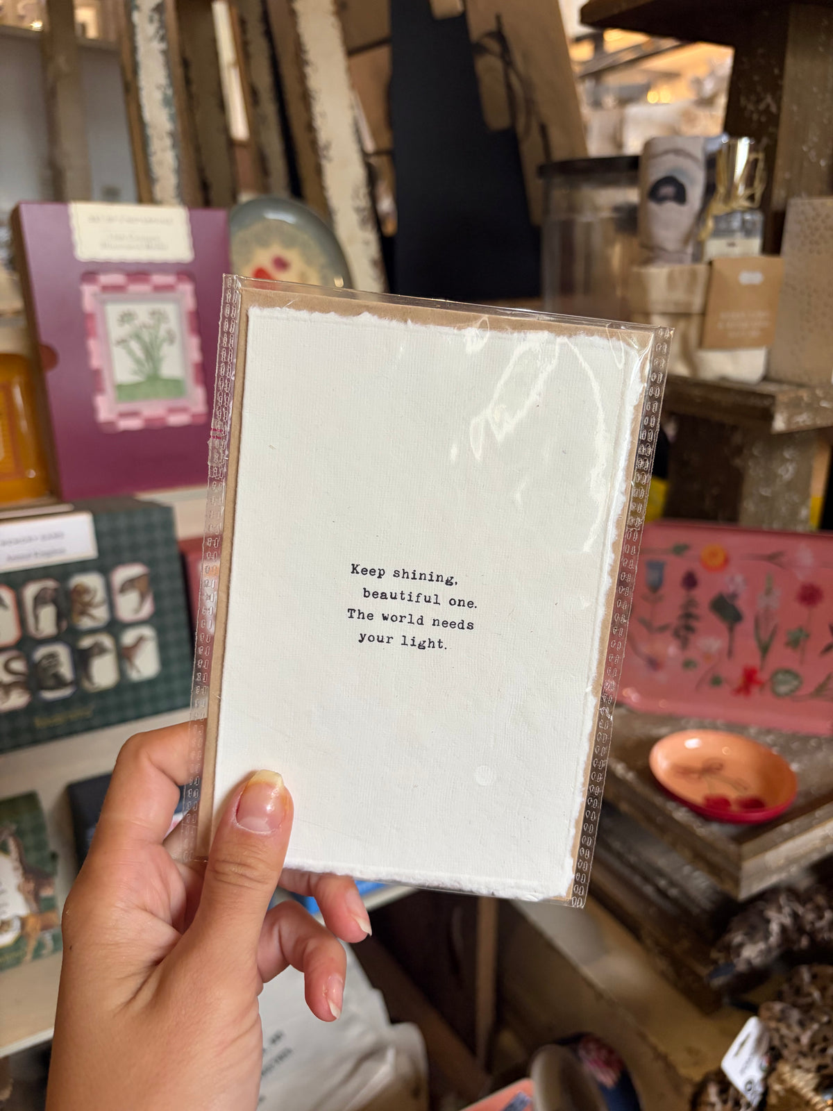 Deckled Greeting Card with Envelope