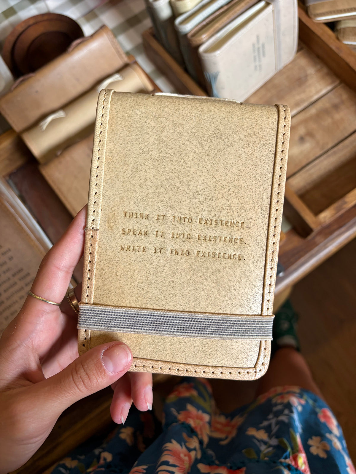 Leather Journal - mini