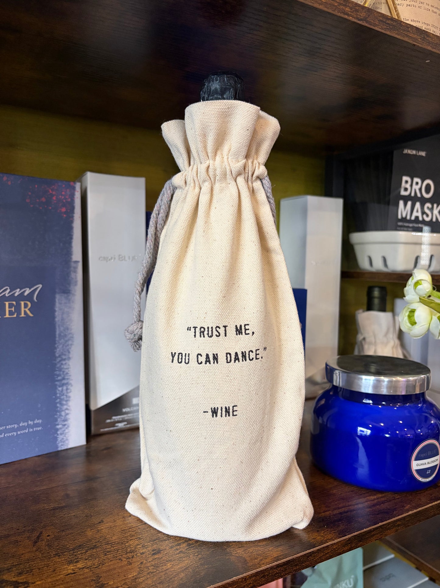 Canvas Wine Bag