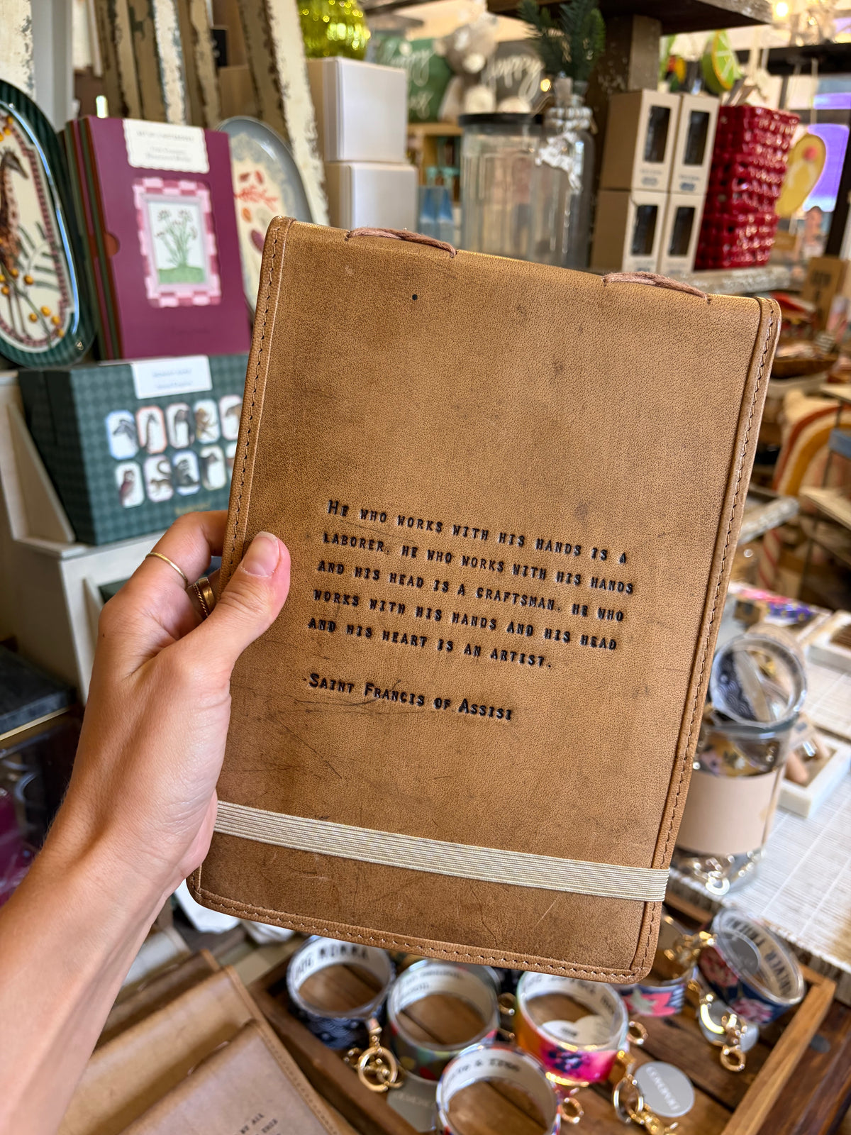 Leather Journal - large