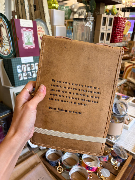 Leather Journal - large