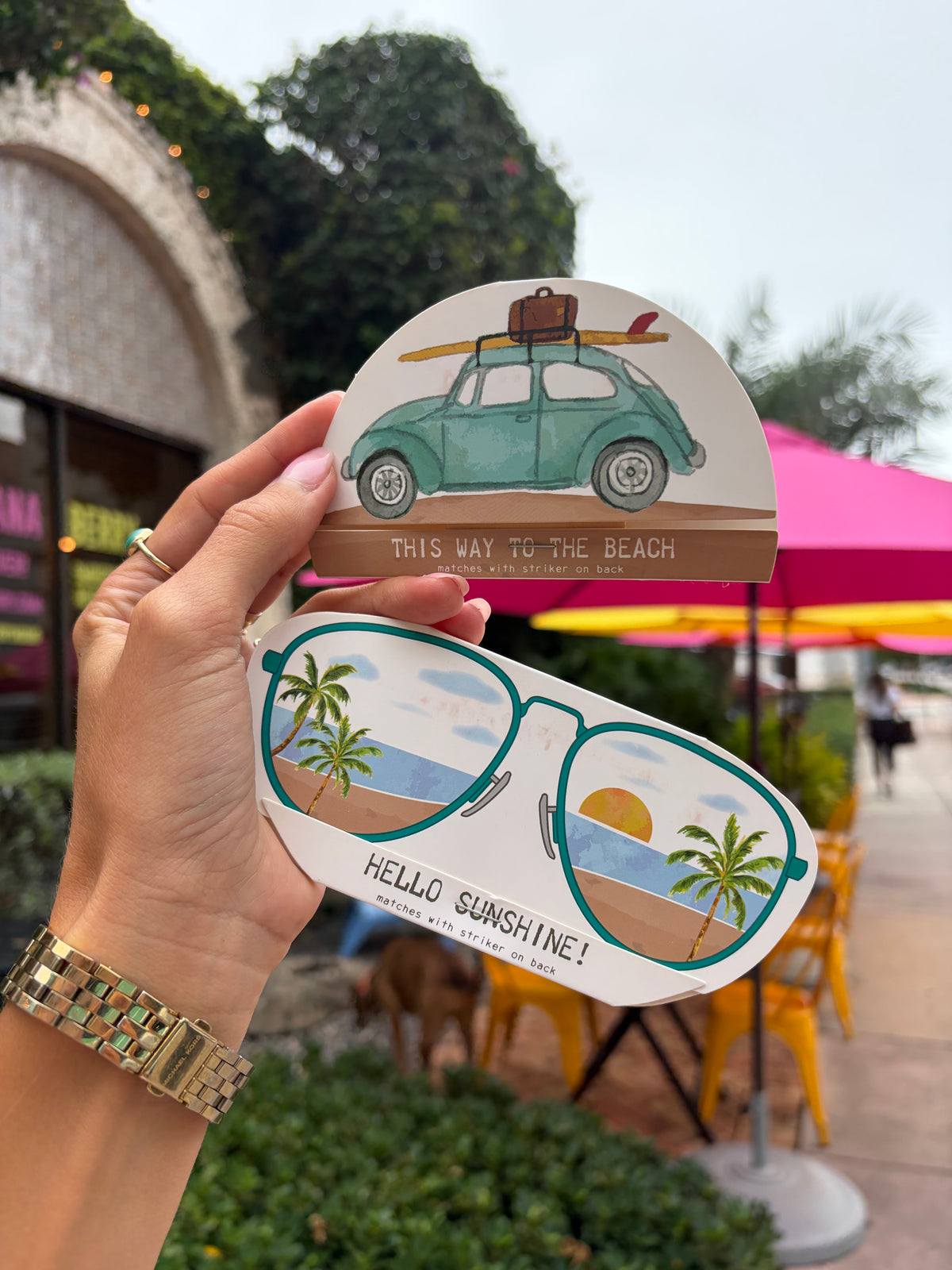 Beach Matchbook
