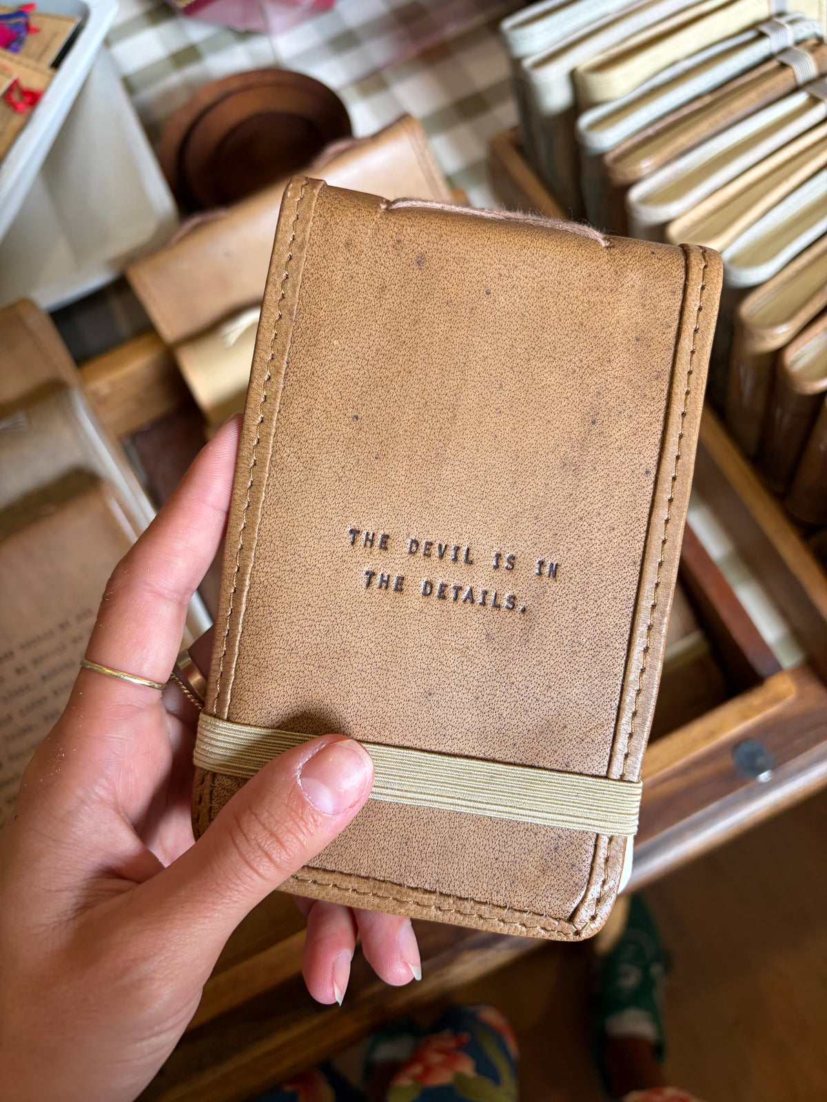 Leather Journal - mini