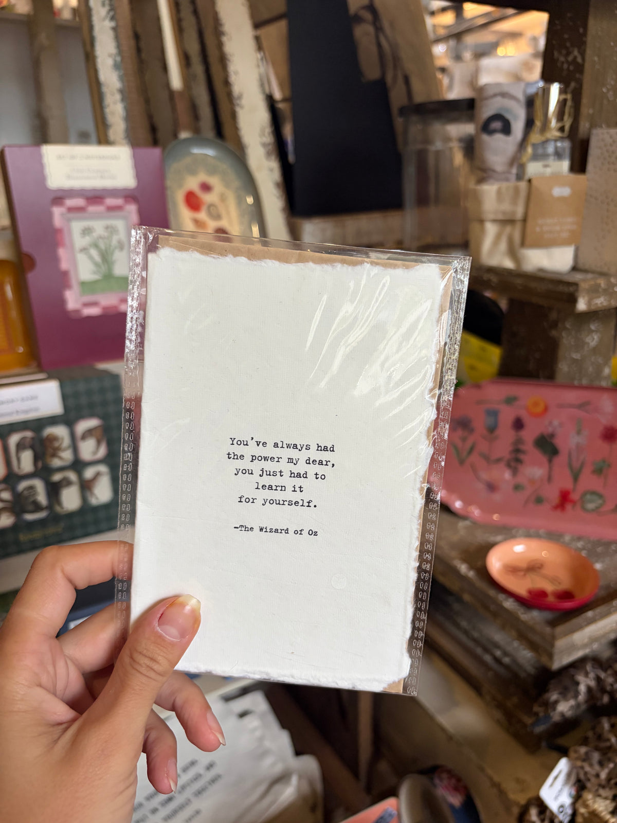 Deckled Greeting Card with Envelope