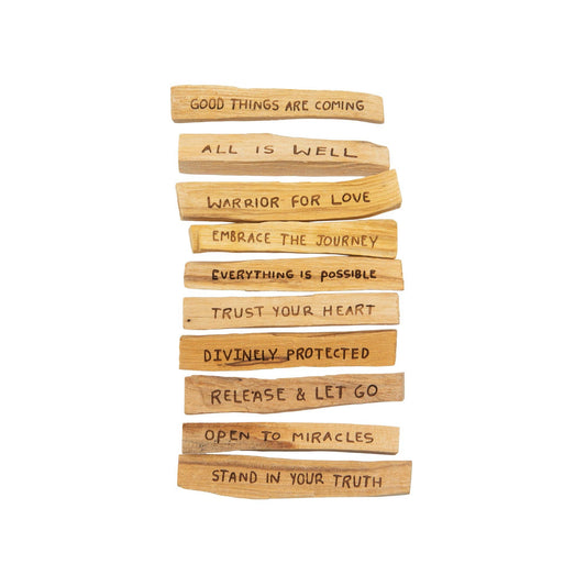 Palo Santo Sticks With Mantras