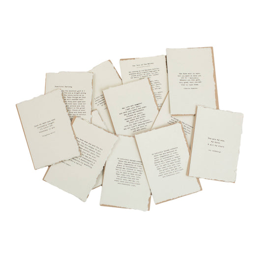 Deckled Greeting Card with Envelope